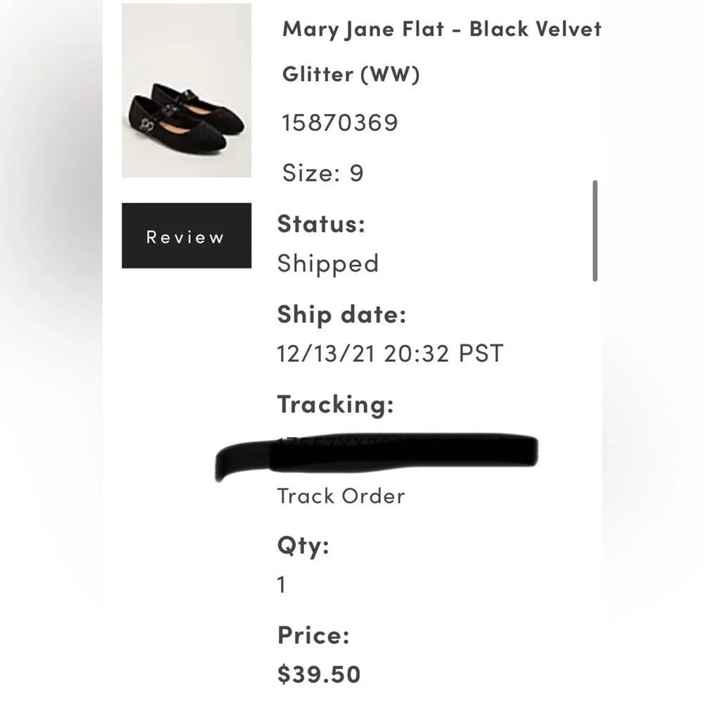 Torrid Mary Jane-Black Velvet Glitter size 9 - Picture 4 of 5